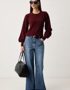 GUESS пуловер дамски JOANNA бордо W6BR44 Z1441
