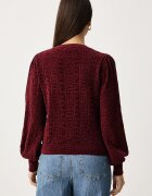 GUESS пуловер дамски JOANNA бордо W6BR44 Z1441