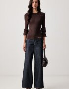 GUESS пуловер дамски с вискоза ELLIE кафяв W6YR09 Z0948