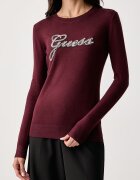 GUESS пуловер дамски с вискоза GEORGIA бордо W6BR53 Z1454