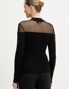 GUESS Пуловер JEENA в черно от лека материя W6RR70 Z2YK2