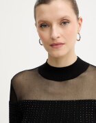 GUESS Пуловер JEENA в черно от лека материя W6RR70 Z2YK2