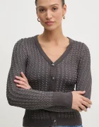 GUESS Пуловер JOSIE дамски в сиво от лека материя W5RR05 Z3KT0