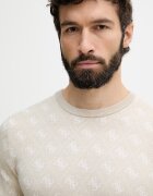 GUESS пуловер мъжки с добавена вълна MARTIN бежов M6YR11 Z0916