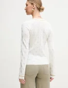GUESS Пуловер ROSIE дамски в бежово от лека материя W5GR07 Z3D60