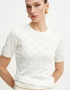GUESS Пуловер ROSIE дамски в бежово от лека материя W5GR20 Z3D60