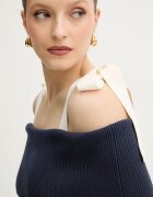 GUESS Пуловер TERRA в тъмносиньо от лека материя W6RR13 Z2YJ2