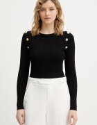 GUESS Пуловер в черно от лека материя W6RR58 Z2YK2