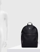 GUESS Раница CERTOSA в черно голям размер с изчистен дизайн HMECSA P3406