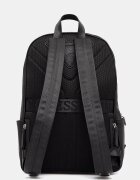 GUESS Раница TORINO в черно голям размер с изчистен дизайн HMTONK P6111