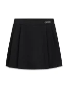 GUESS разкроена пола с вискоза черна J6YD01 K3936