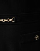 GUESS разкроена рокля с вискоза WANDA черна W6BK38 K6210