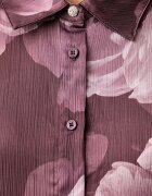 GUESS риза дамска CLOUIS розова с флорален мотив W6YH68 W3212