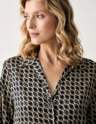 GUESS риза дамска NEW CONCETTA черна с монограм W6YH23 W2946