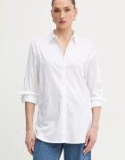 GUESS Риза женска памучна бяла гладка W6GH54 W1979