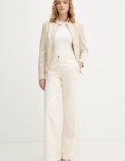 GUESS Рокерско яке CLAUDINE в бежово преходен модел W6RL52 WL850