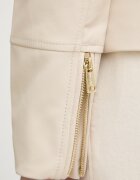 GUESS Рокерско яке CLAUDINE в бежово преходен модел W6RL52 WL850