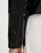 GUESS Рокерско яке CLAUDINE в черно преходен модел W6RL52 WL850