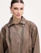 GUESS Рокерско яке NADA в кафяво преходен модел W6RL09 WH1X0