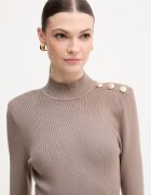 GUESS Рокля ALYSSIA в бежово къса с кройка по тялото W6RK97 Z2YJ2