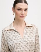 GUESS Рокля BLERTA в бежово къса разкроена W6RK90 WF1T2