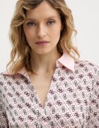 GUESS Рокля BLERTA в розово къса разкроена W6RK90 WF1T2