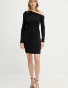 GUESS Рокля DESIREE в черно къса с кройка по тялото W6RK51 KC842