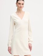GUESS Рокля EVELINA в бежово къса със стандартна кройка W6RK30 KCBO2