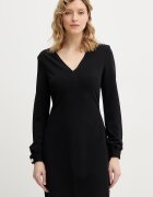 GUESS Рокля EVELINA в черно къса със стандартна кройка W6RK30 KCBO2
