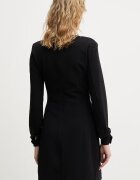 GUESS Рокля EVELINA в черно къса със стандартна кройка W6RK30 KCBO2