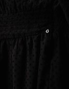 GUESS рокля GINEVRA черна с изчистена шарка W6YK23 W2935
