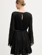 GUESS Рокля ILENIA в черно къса разкроена W6RK37 WJ712