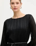GUESS Рокля ILENIA в черно къса разкроена W6RK37 WJ712