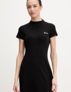 GUESS Рокля LAVINIA в черно къса със стандартна кройка V6RK06 K8RT2