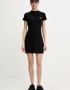 GUESS Рокля LAVINIA в черно къса със стандартна кройка V6RK06 K8RT2