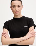 GUESS Рокля LAVINIA в черно къса със стандартна кройка V6RK06 K8RT2