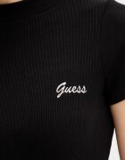 GUESS Рокля LAVINIA в черно къса със стандартна кройка V6RK06 K8RT2