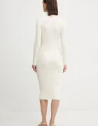 GUESS Рокля MIRANDA в бежово къса със стандартна кройка W5BK60 Z2YJ2