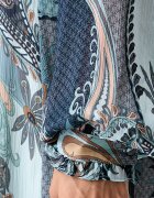 GUESS рокля NICOLE синя с индийска шарка W6BK36 W4222
