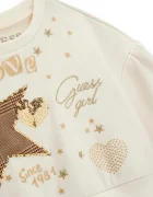 GUESS рокля от памук бежова K6BK04 K5931