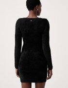 GUESS рокля по тялото JAYCEE черна W6BK89 Z1921