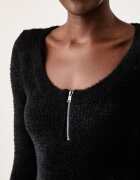 GUESS рокля по тялото JAYCEE черна W6BK89 Z1921