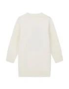 GUESS рокля тип пуловер с вискоза бежова с лого K6BK08 Z1308