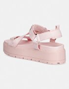 GUESS сандали с платформа дамски FETTA розови FLJFTT DEN03