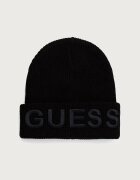 GUESS шапка beanie мъжка черна AM9692 POL01