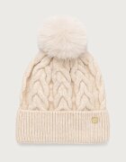 GUESS шапка дамска бежова AW5676 POL01