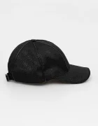GUESS Шапка с козирка дамска в черно с десен AW5282 POL01