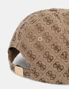 GUESS Шапка с козирка KATYA в бежово AW5368 POL01
