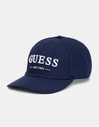 GUESS Шапка с козирка мъжка тъмносиня AM9609 POL01