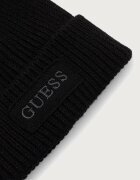 GUESS шапка с помпон дамска AMORETTE черна AW5650 WOL01